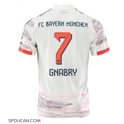 Muški Nogometni Dres Bayern Munich Serge Gnabry #7 Gostujuci 2025-26 Kratak Rukav